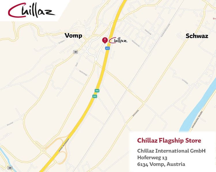 Chillaz Flagship Store Map